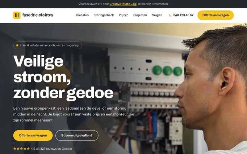Homepage van Fasedrie elektra